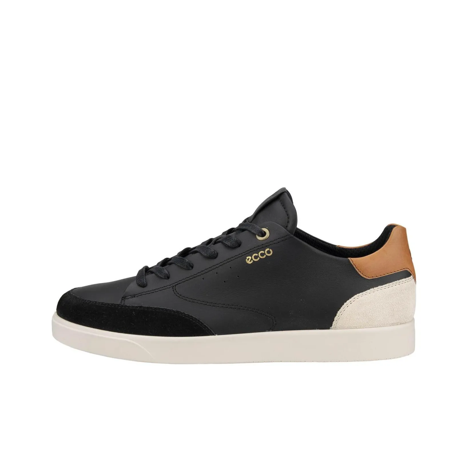 Ecco Slip-resistant Abrasion-resistant Low Top Casual Women's Black Ecco Противоскользящий Устойчивый к истиранию Низкий Топ Повседневный Женский Черный