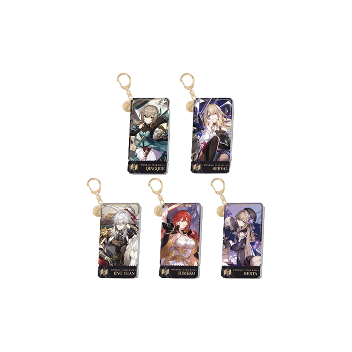 MIHOYO Подвески аниме-тематики