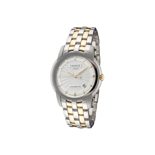 Tissot Автоматический Механический Movement Мужские Treasure Ring Series Часы 41 мм Серебряные