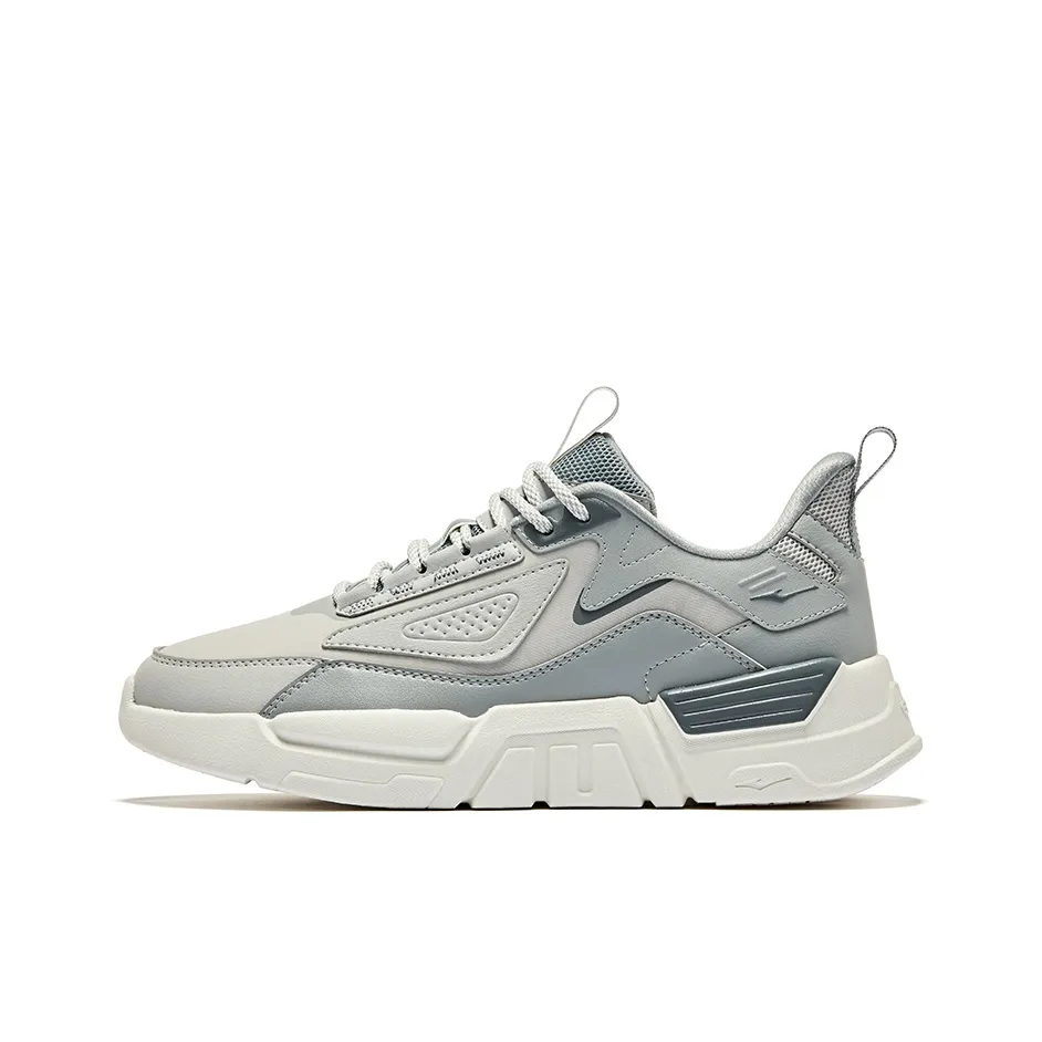Erke Star Wars Anti-Slip Wear-Resistant Low-Top Casual Shoes Men's Mist Gray Slate Gray