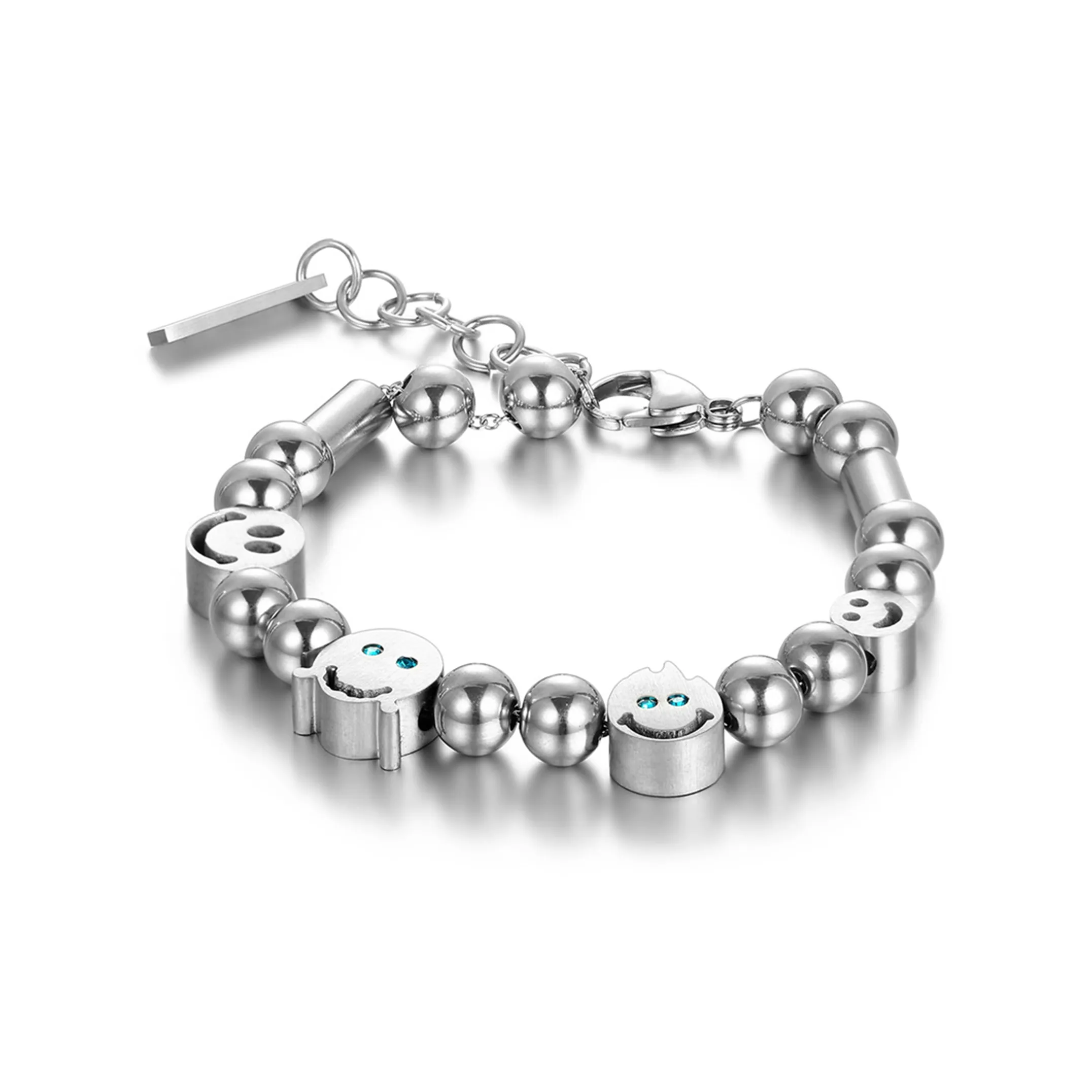 COLIMIDA Титановая сталь Браслеты Серебряный Унисекс