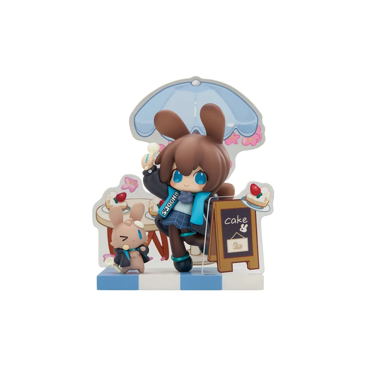 Apex Innovation Arknights Let's Have A Dessert, Amiya & Doctor. Chibi Figures