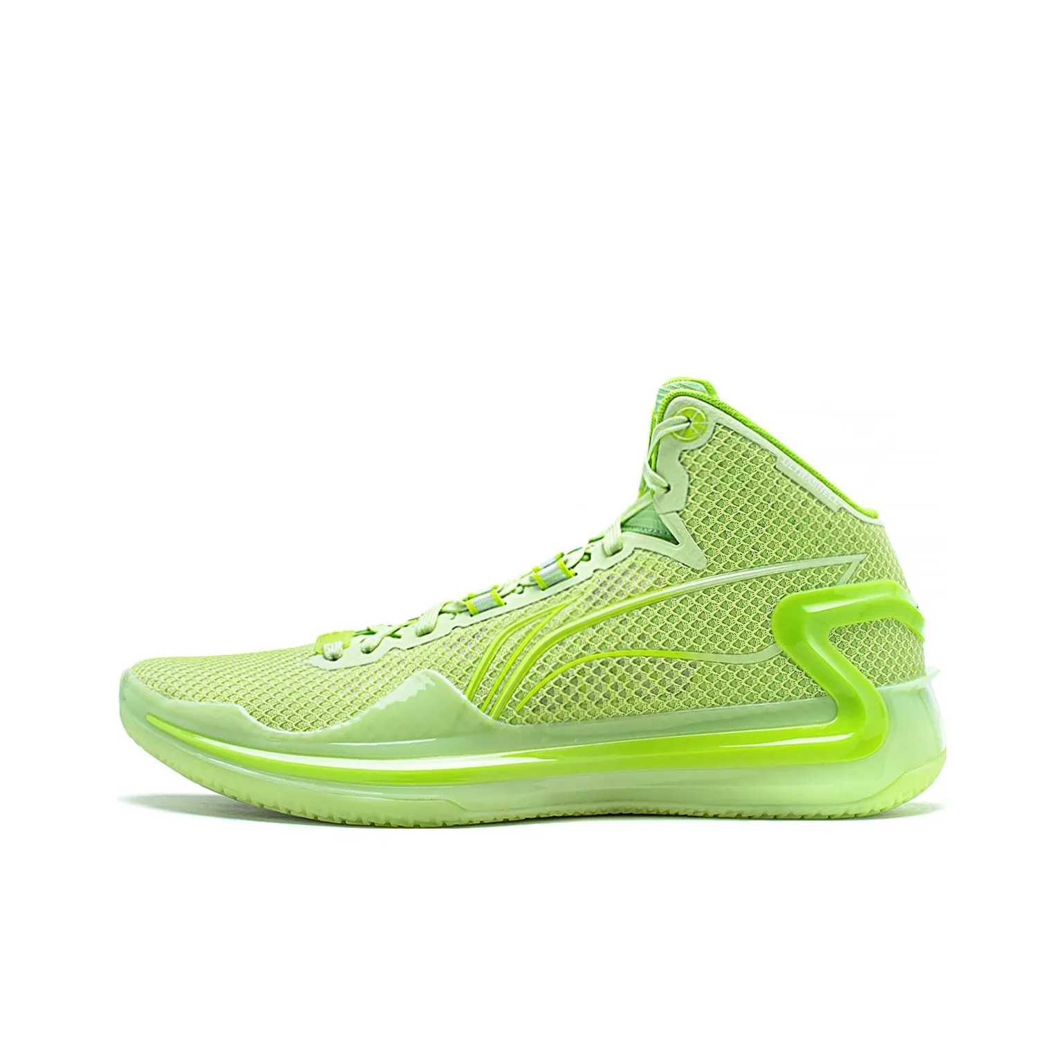 LINING Liren 4 Basketball Shoes Men Mid Top Butterfly Pink Green