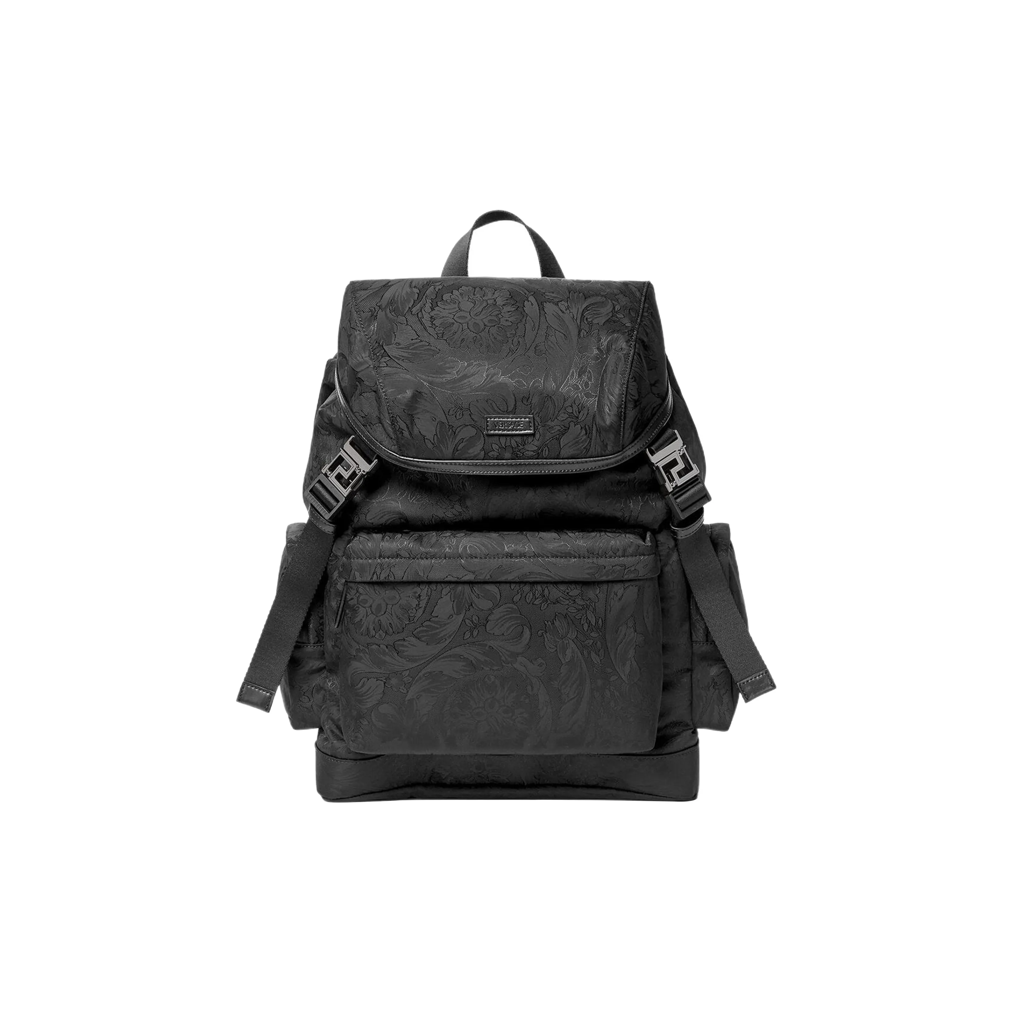 VERSACE Recycled Nylon Backpack Regular Men's Black