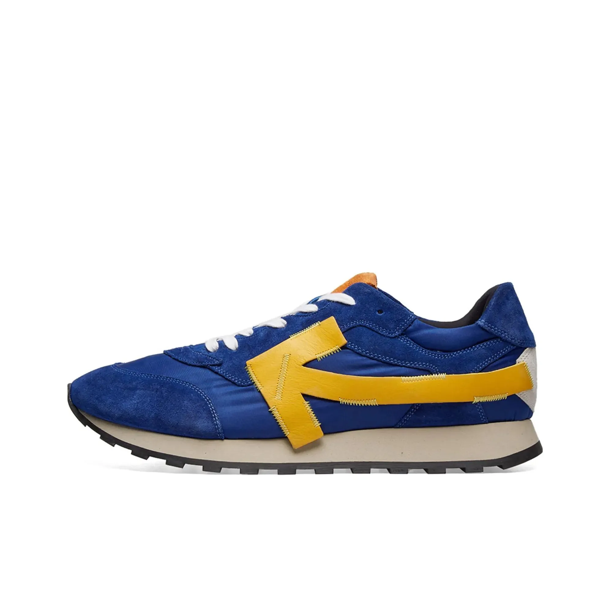 OFF-WHITE Arrow Running Blue Yellow