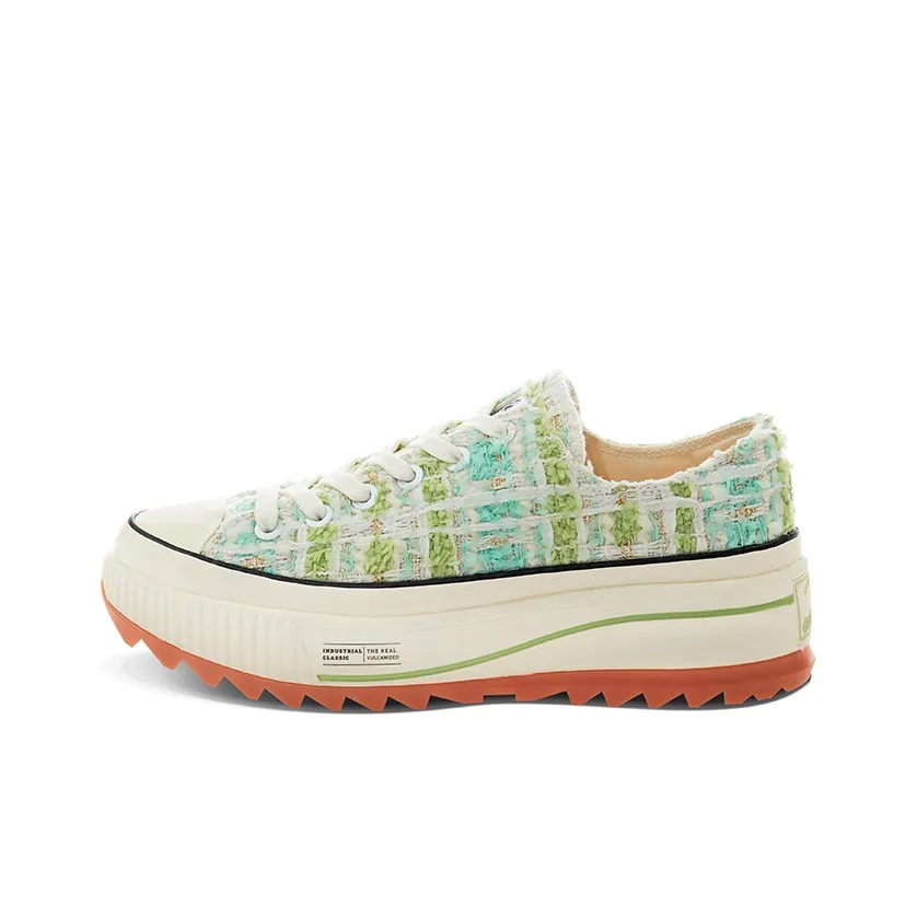 Excelsior Low-Top Canvas Shoes Light Grass Green Unisex Эксельсиор Низкие Кеды Светлый Травяной Зеленый Унисекс
