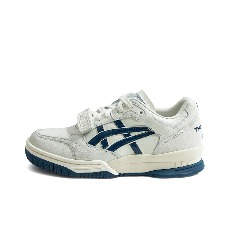 Asics Gel Spotlyte Vintage Basketball Shoes Unisex Low Top Blue Red