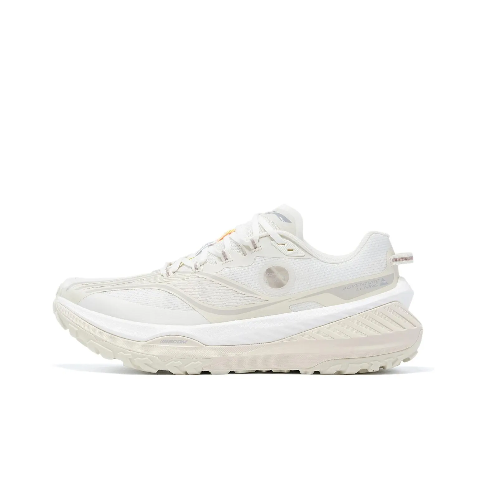 LiNing Shock Absorbers Slip-Resistant Low Top Беговые кроссовки Мужские Белые