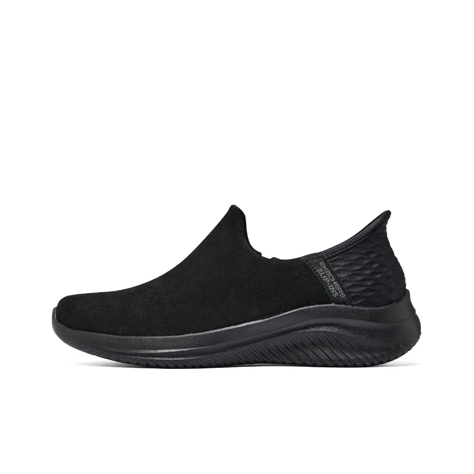 Skechers Ultra Flex 3,0 Hands Бесплатно Slip ins Женские повседневные туфли Женские Черный