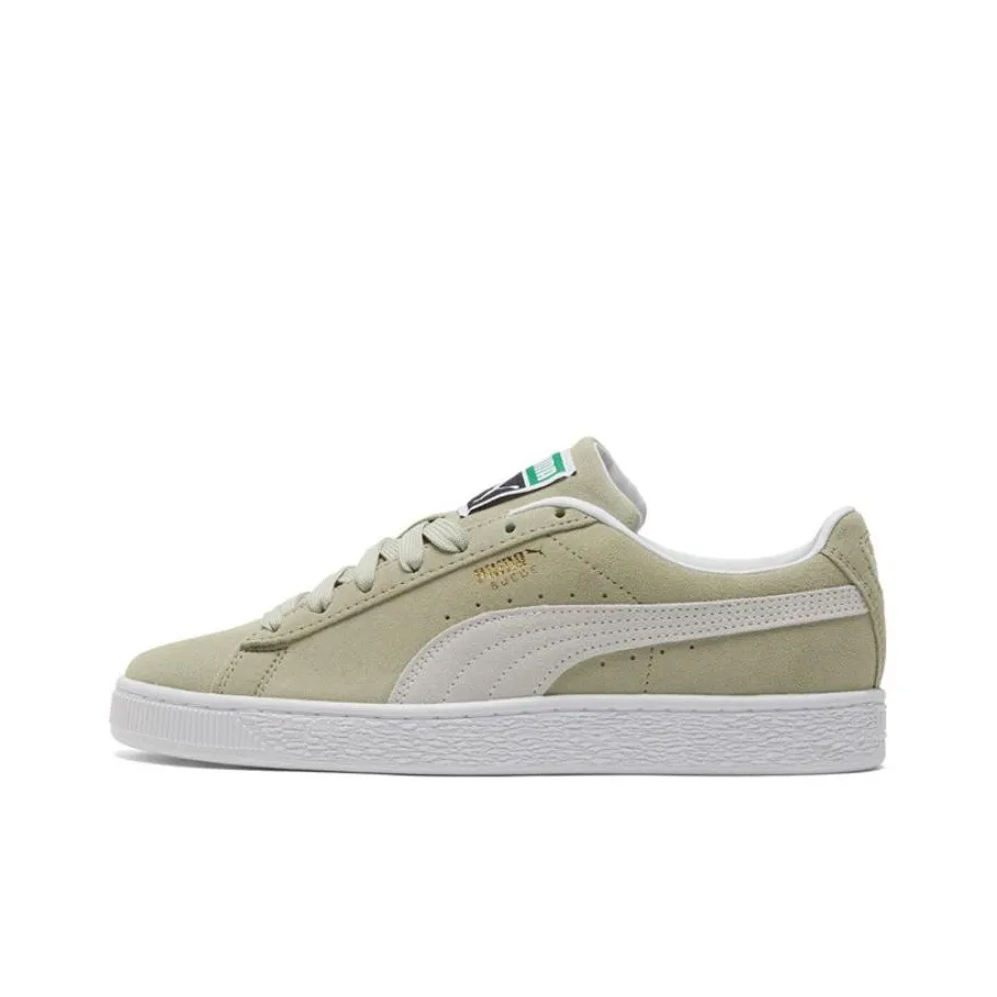 PUMA Suede Low Top Скейтборд Кроссовки Унисекс Хаки