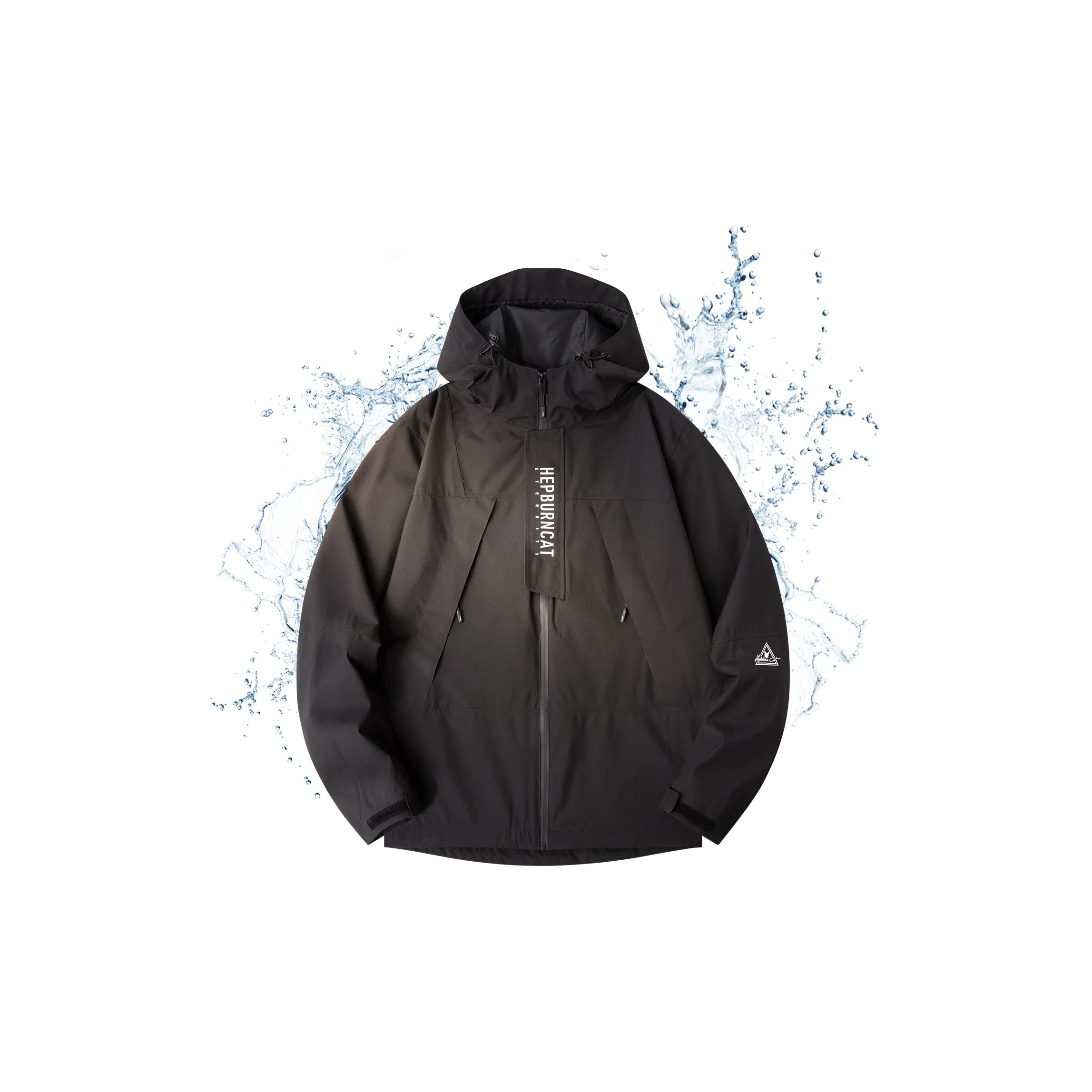 Hepburn Cat Windbreaker Jacket Unisex