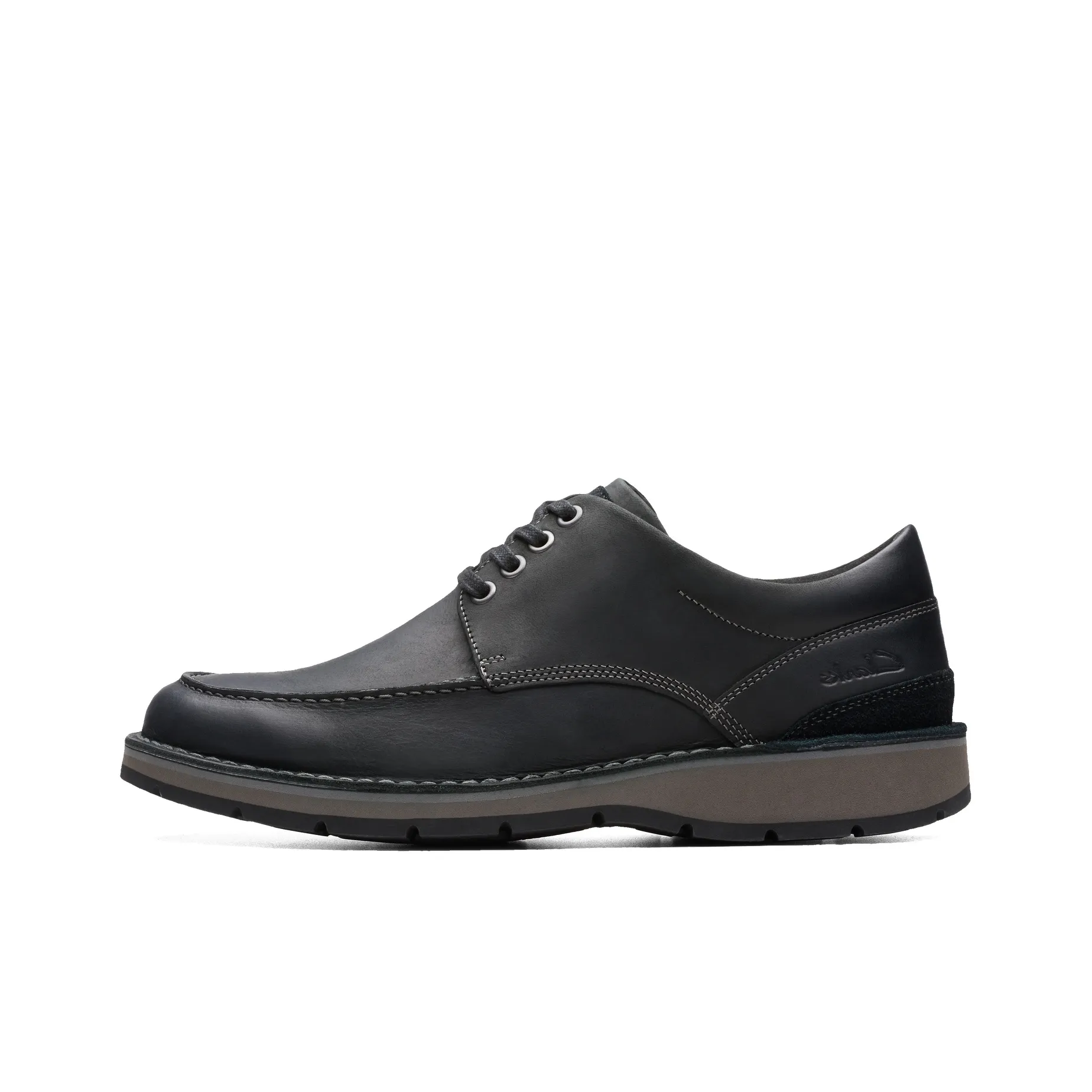 Clarks Graiver Коллекция Casual Мужской Черный