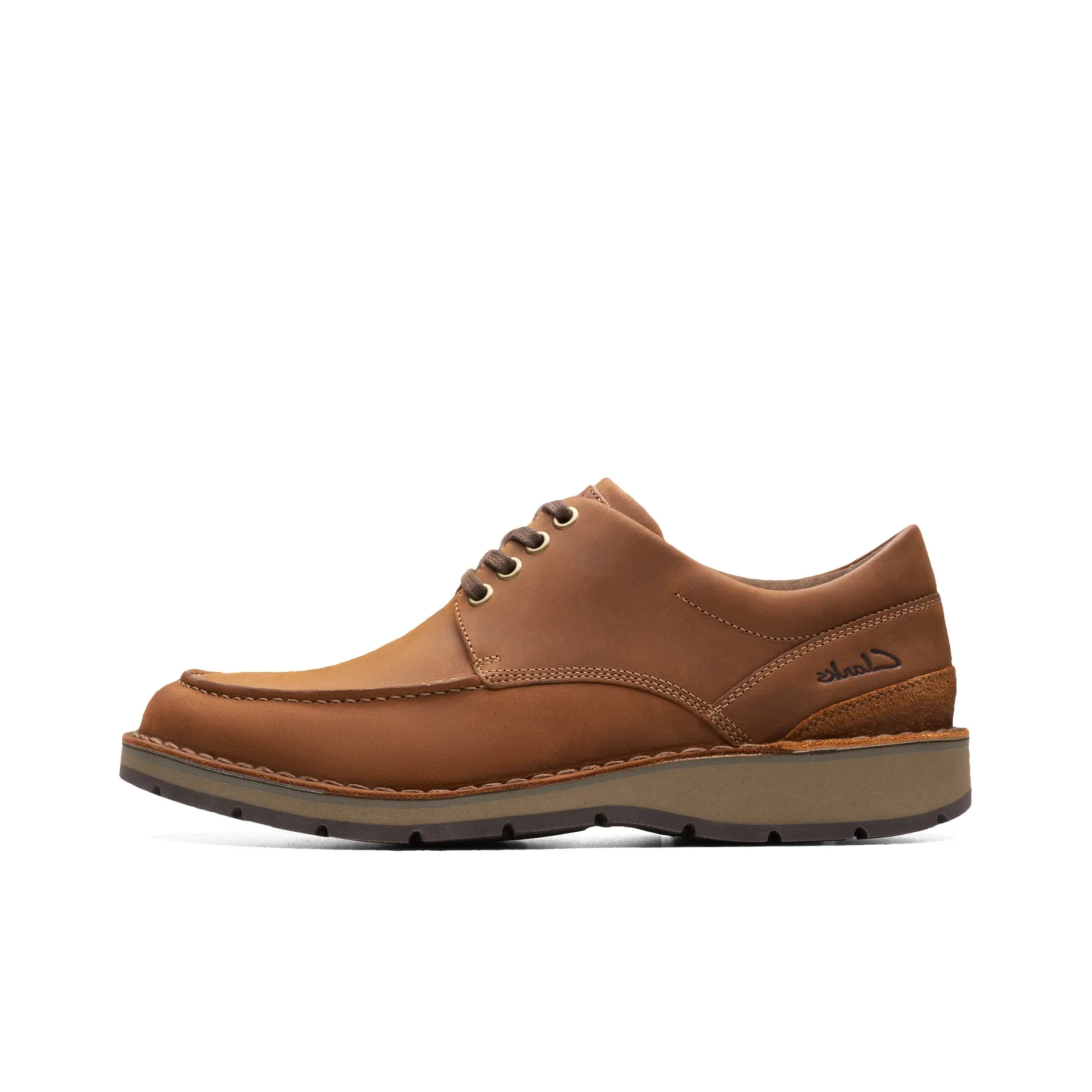 Clarks Graiver Коллекция Casual Мужской Коричневый