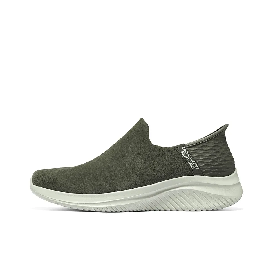Skechers Ultra Flex 3,0 Hands Бесплатно Slip ins Низкий Топ Повседневный Мужской Коричневый