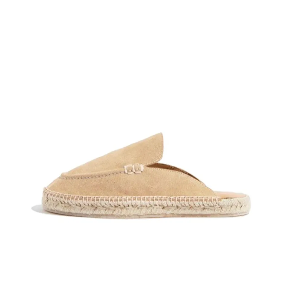SCAROSSO Suede Jute sole Espadrilles Women's