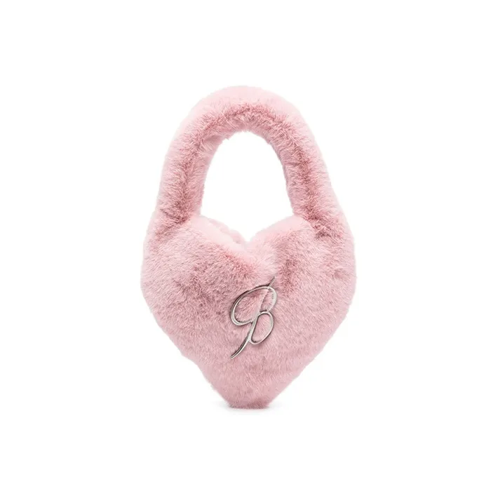 Blumarine Logo Plaque Heart-Shape Shoulder Bag