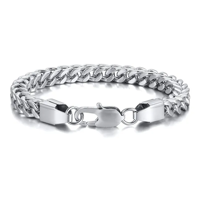 AKAK Браслеты из титанового стального сплава для мужчин