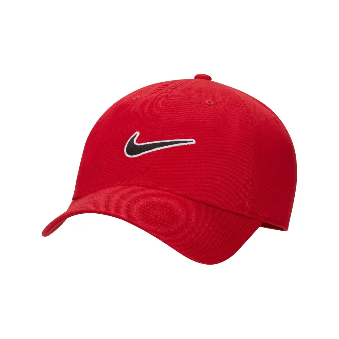 Nike Хлопковые кепки унисекс красного цвета