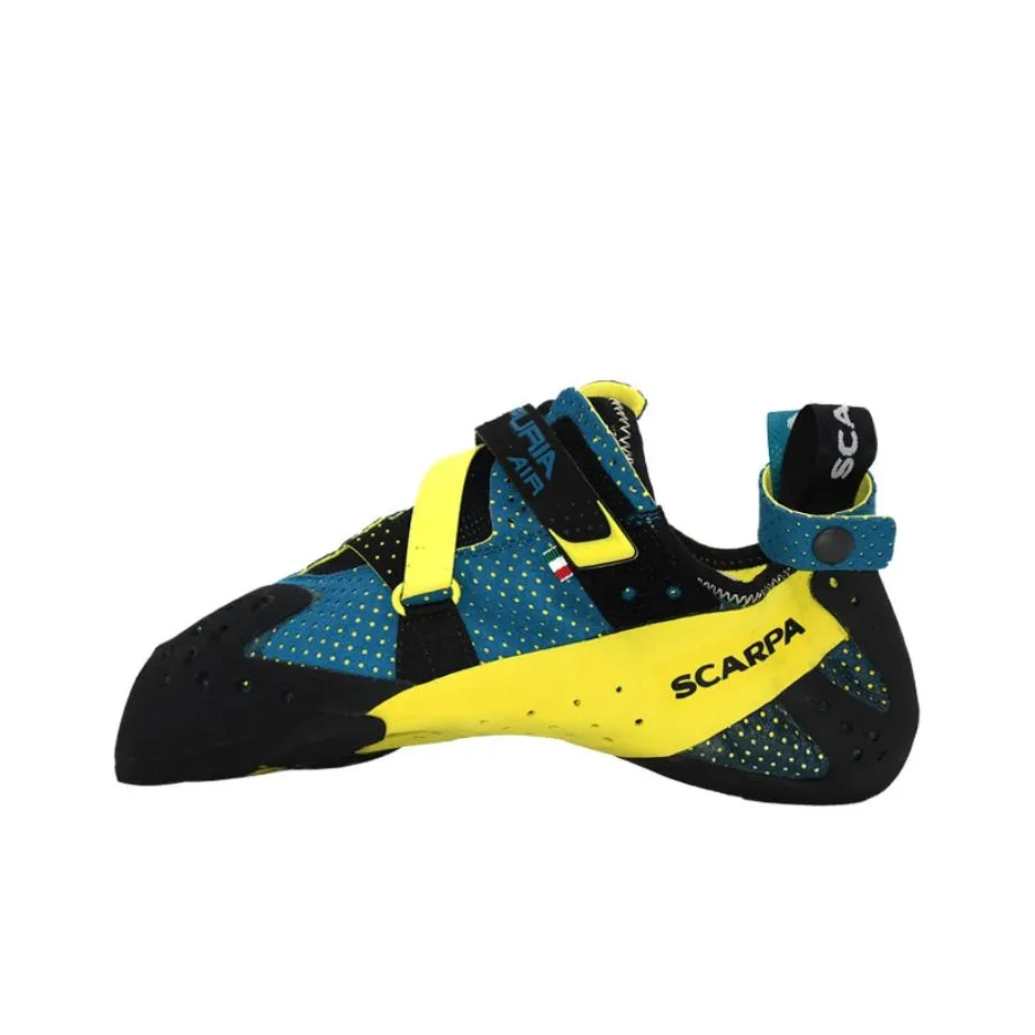 SCARPA Scarlett, Angry Low Top Outdoor Shoes Men's Yellow Blue