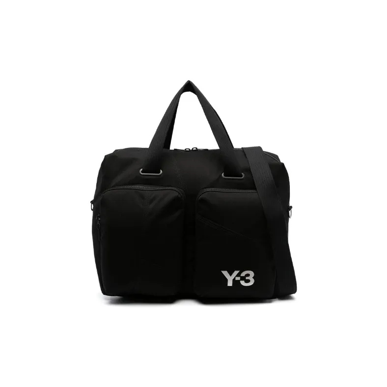 Y-3 Logo-embroidered Duffle Bag