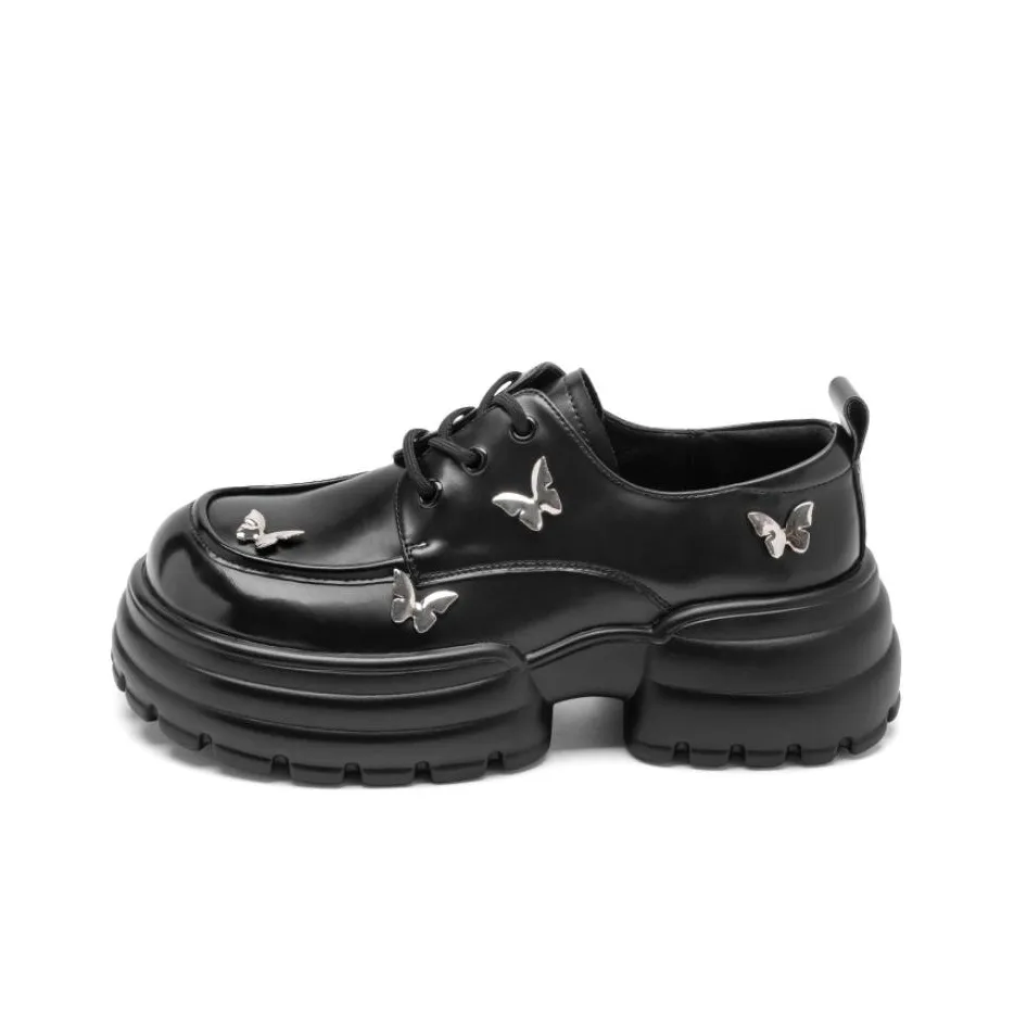 AGSDON Лоферы Черные Женские