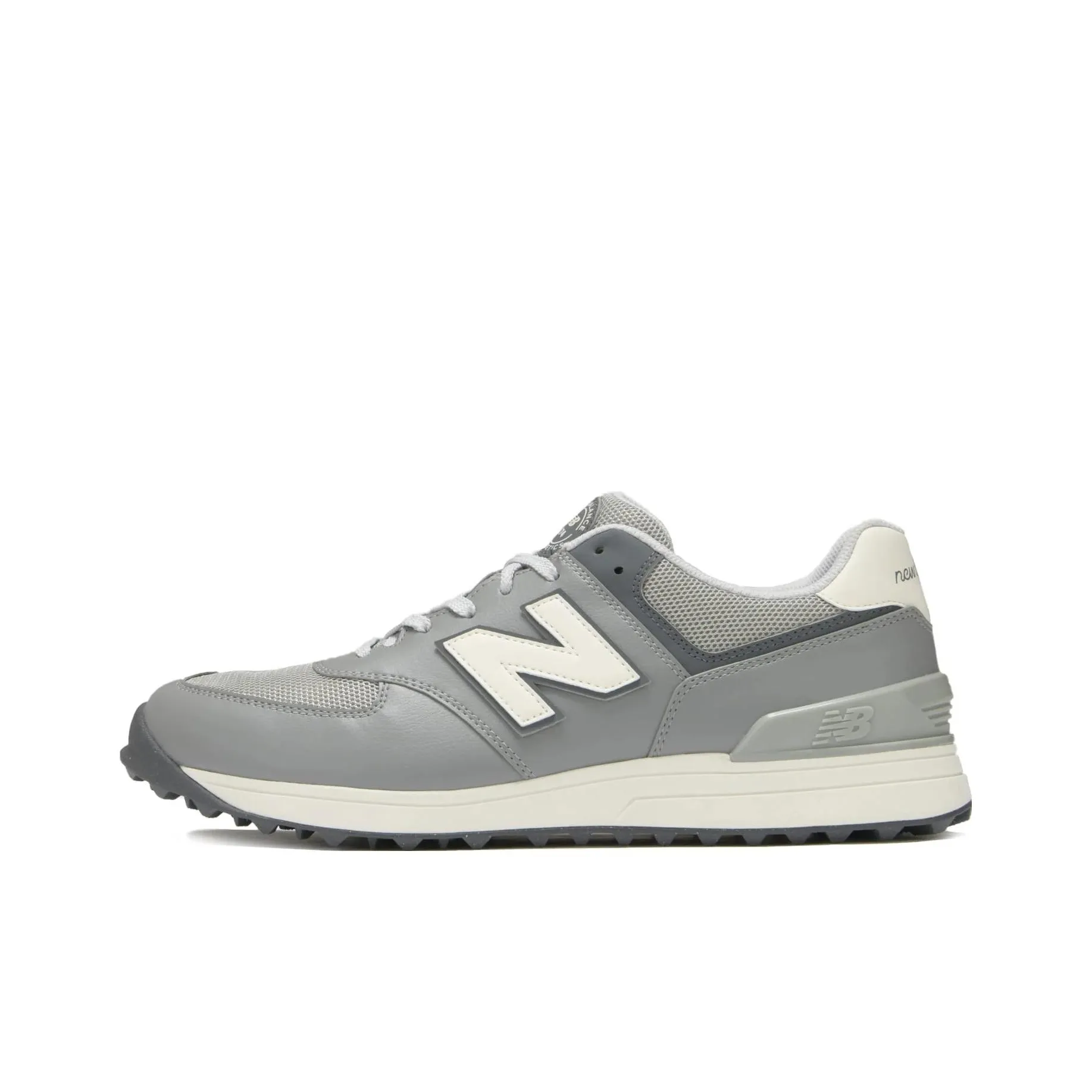 New Balance NB 574 Cushioned Anti-Slip And Wear-Resistant Lightweight Low-Top Golf Shoes Unisex Gray