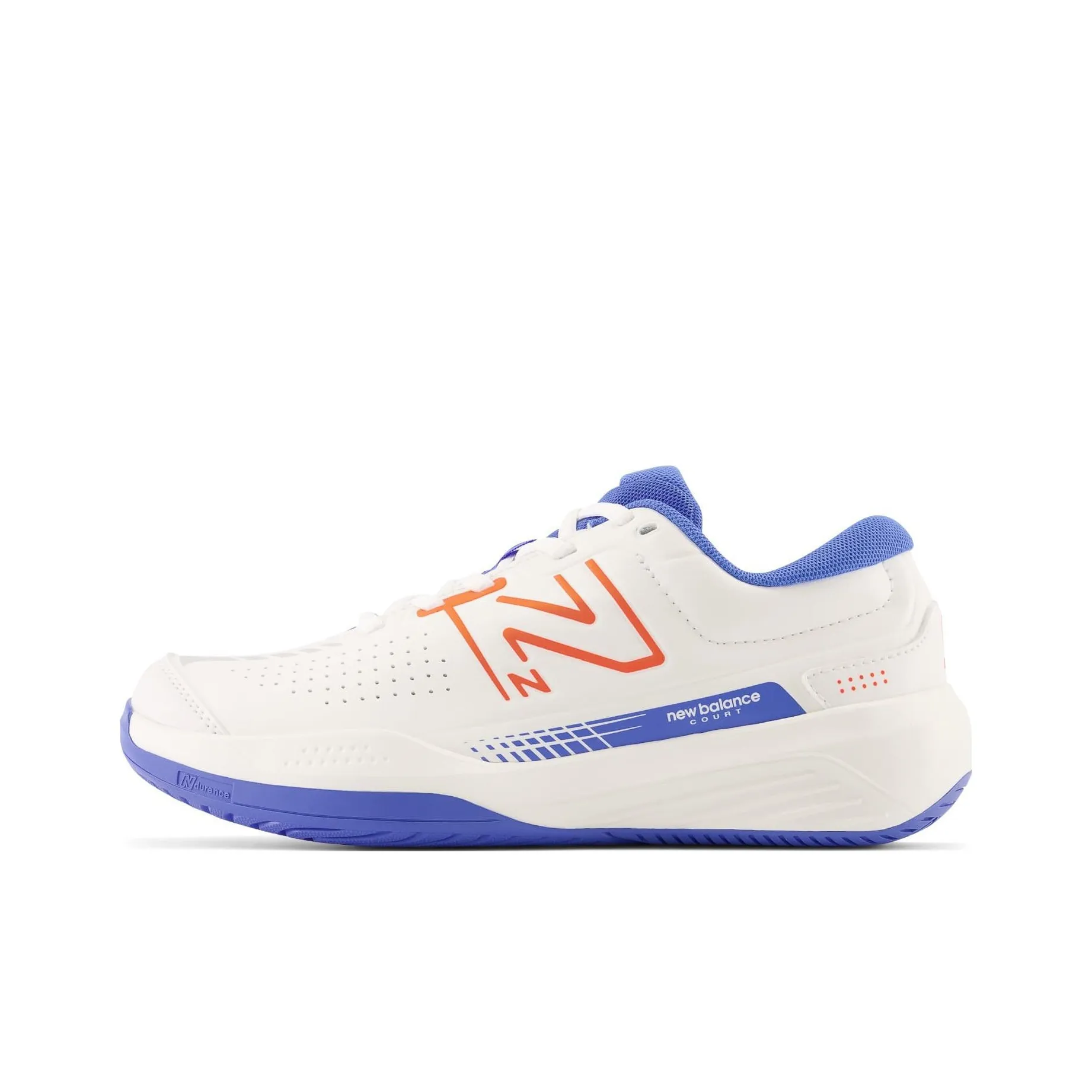 New Balance 696 V5 Tennis Shoes 'White Black' Women's