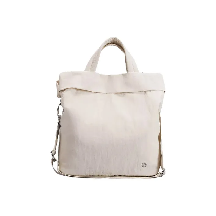 Lululemon Polyurethane Shoulder Bag, Crossbody Bag, Handbag Women's White