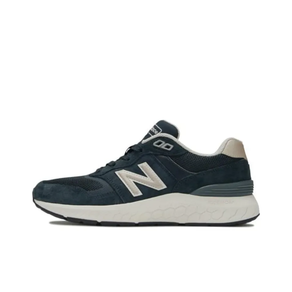 New Balance NB Свежий Foam 880 v6 Амортизация Износостойкий Низкий Топ Беговые кроссовки Женские Морской Синий Японская Версия