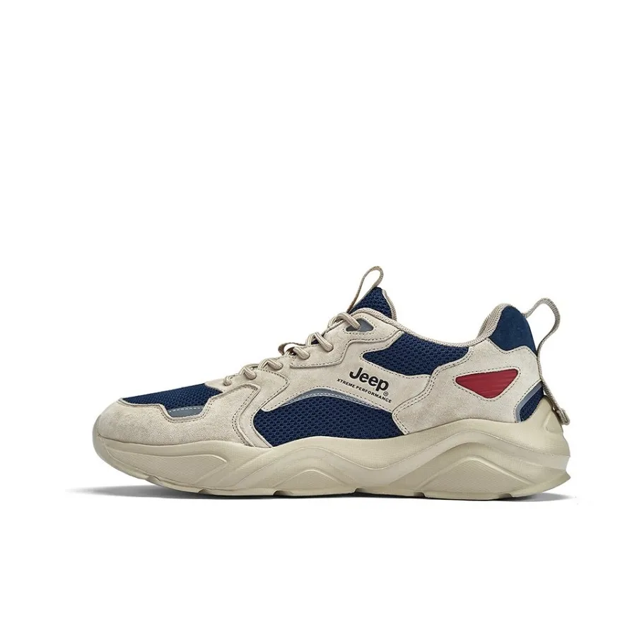 Jeep Low Top Casual Shoes Men's Blue