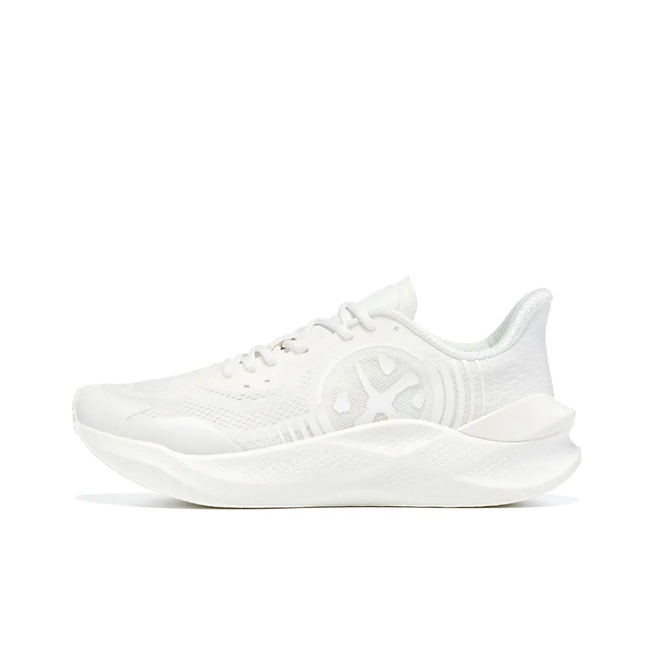 BMAI Carbon Mix Plus Running Shoes Men's Mid Top Icy Snow