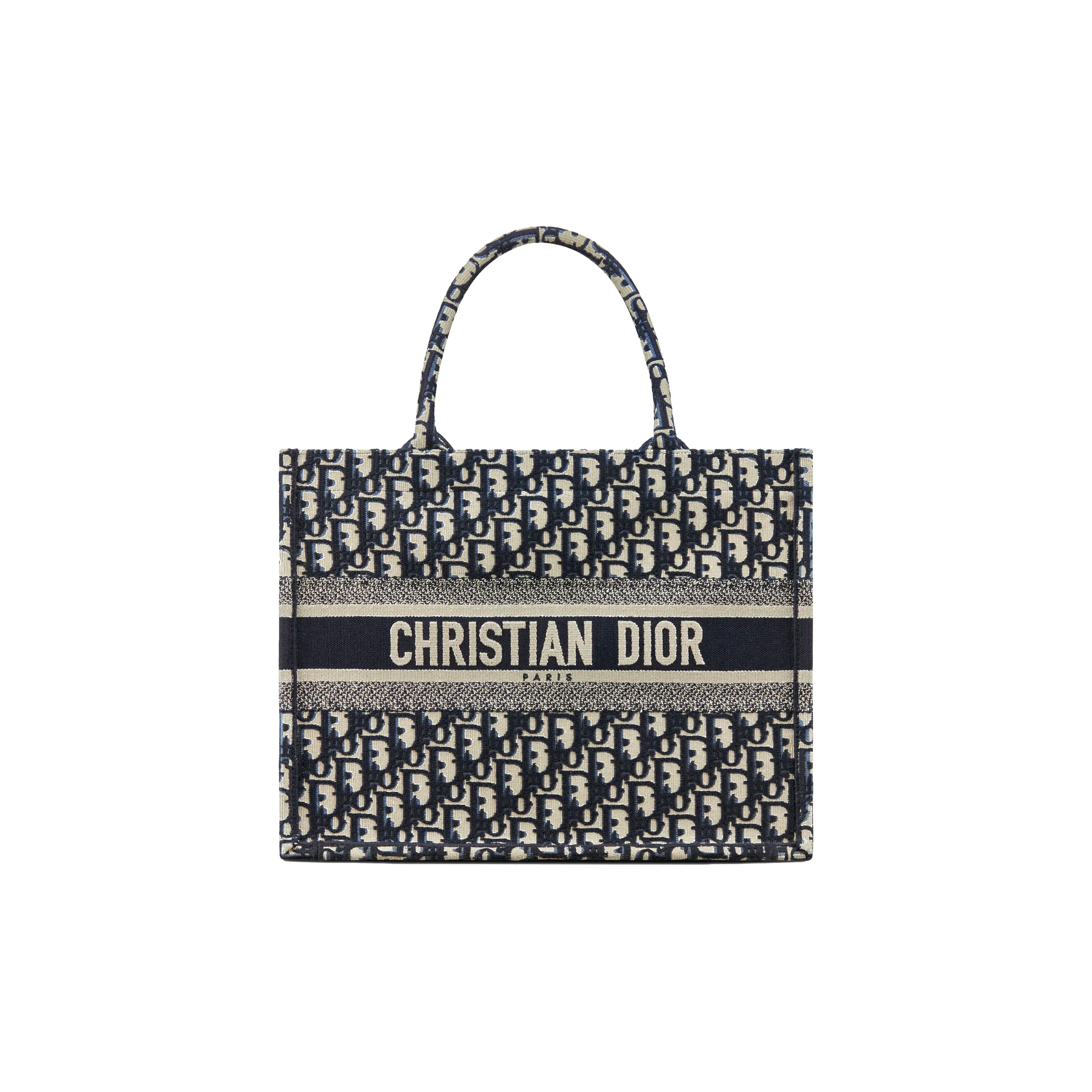 Jil Sander embossed logo tote