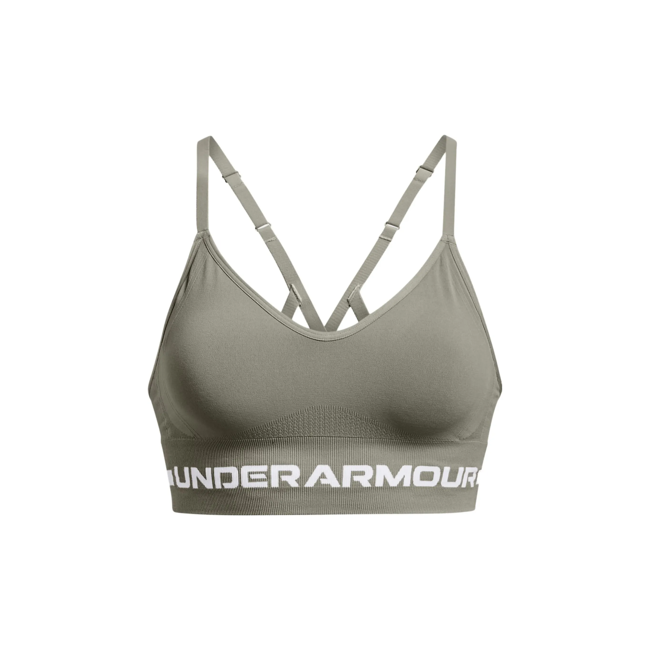 Under Armour Бесшовный Зеленый Женские Бюстгальтеры