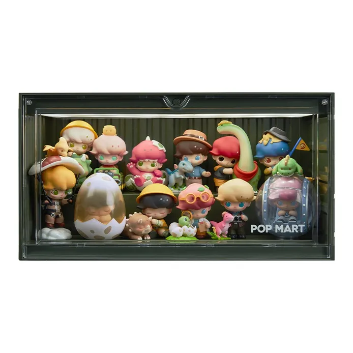 POP MART DIMOO Jurassic World Collection, Container Luminous Display Case Model Accessories 19cm