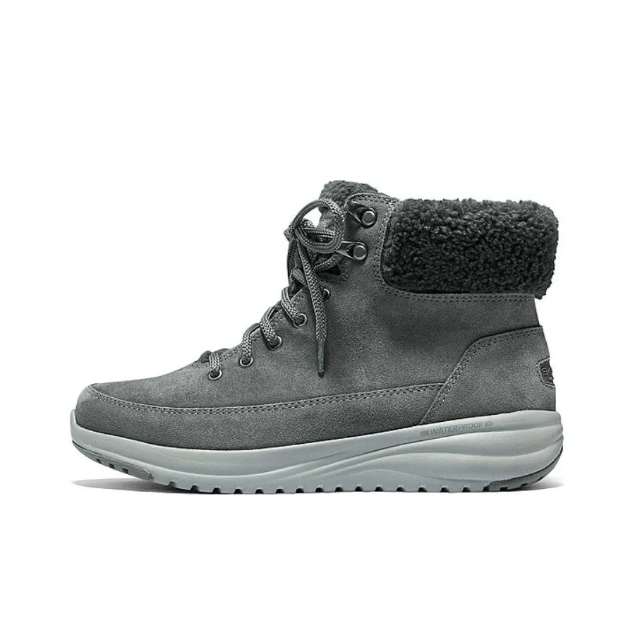 Skechers ON THE GO Stellar Short Snow Boots Women's Charcoal Gray