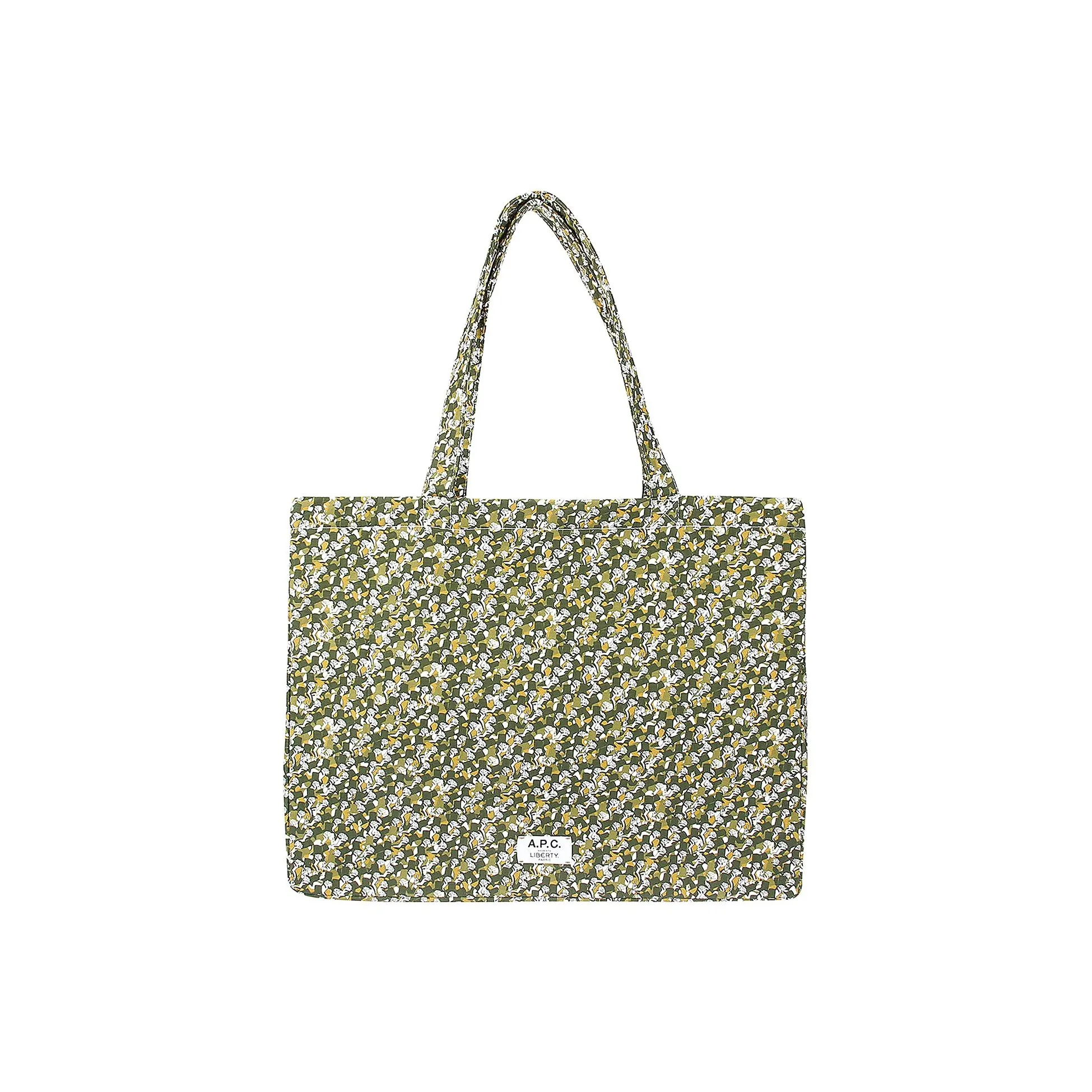 A.P.C Liberty Diane Collaboration Cotton Tote Bag, Shopping Bag, Shoulder Bag, Handbag Women's Multicolor