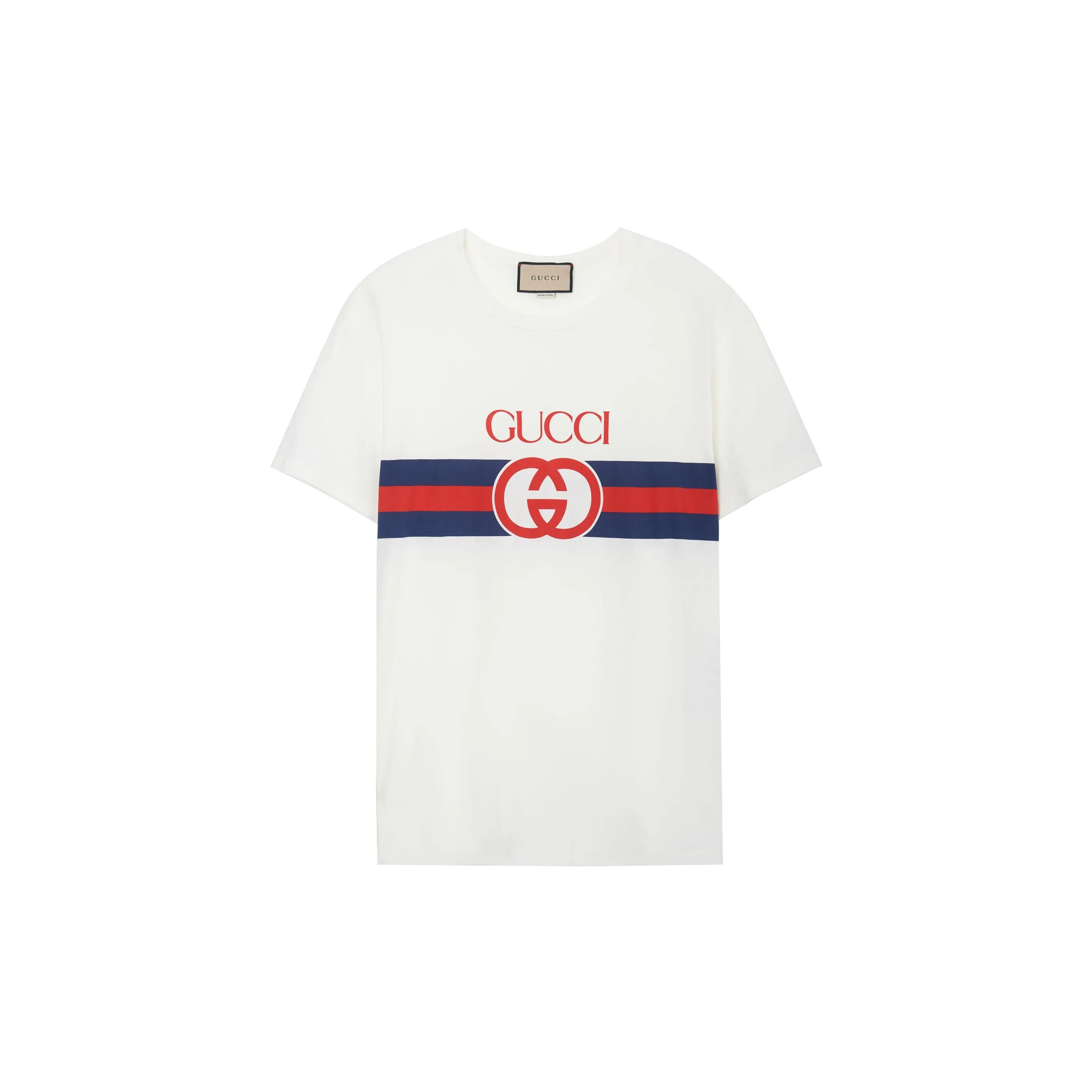 GUCCI Interlocking G Cotton T Shirt