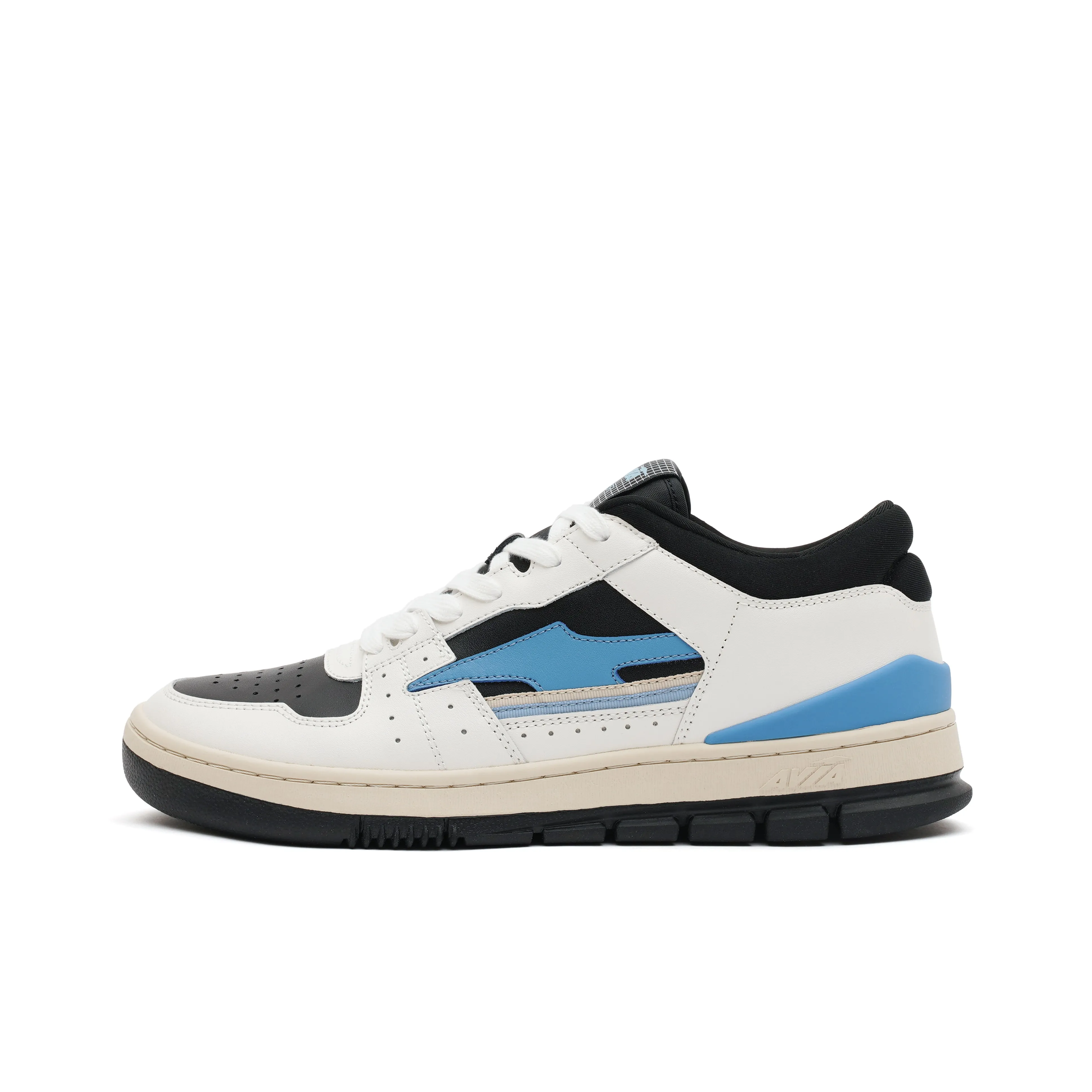 AVIA 825R Series Cushioning Low Top Skateboard Shoes Men's White Black Blue