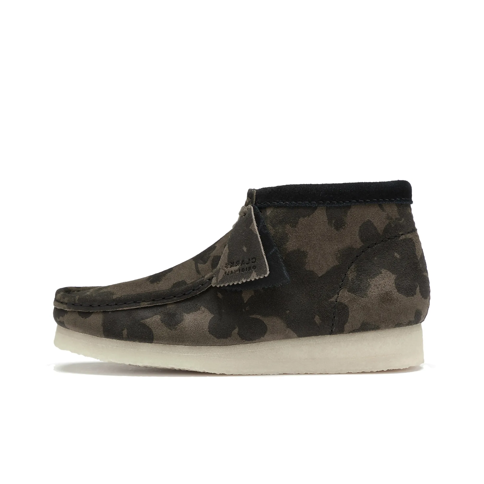 Clarks Originals WALLABEE Anti Slip Wear Resistant High Top Casual Shoes Men's Brown