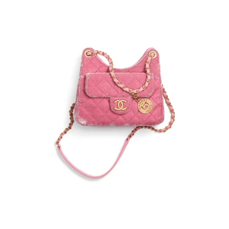 Chihuahua Crossbody Boho Bag - Pink