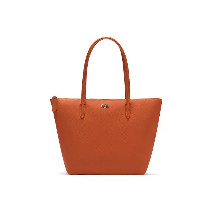 Сумка Tote из ПВХ Сумка для покупок Сумка среднего размера Женская Ярко-оранжевая