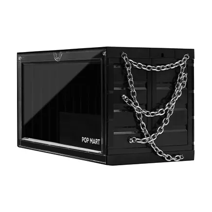 POP MART Коллаборация Edición Контейнер Фигурка Luminous Коробка для показа Аксессуары для моделей