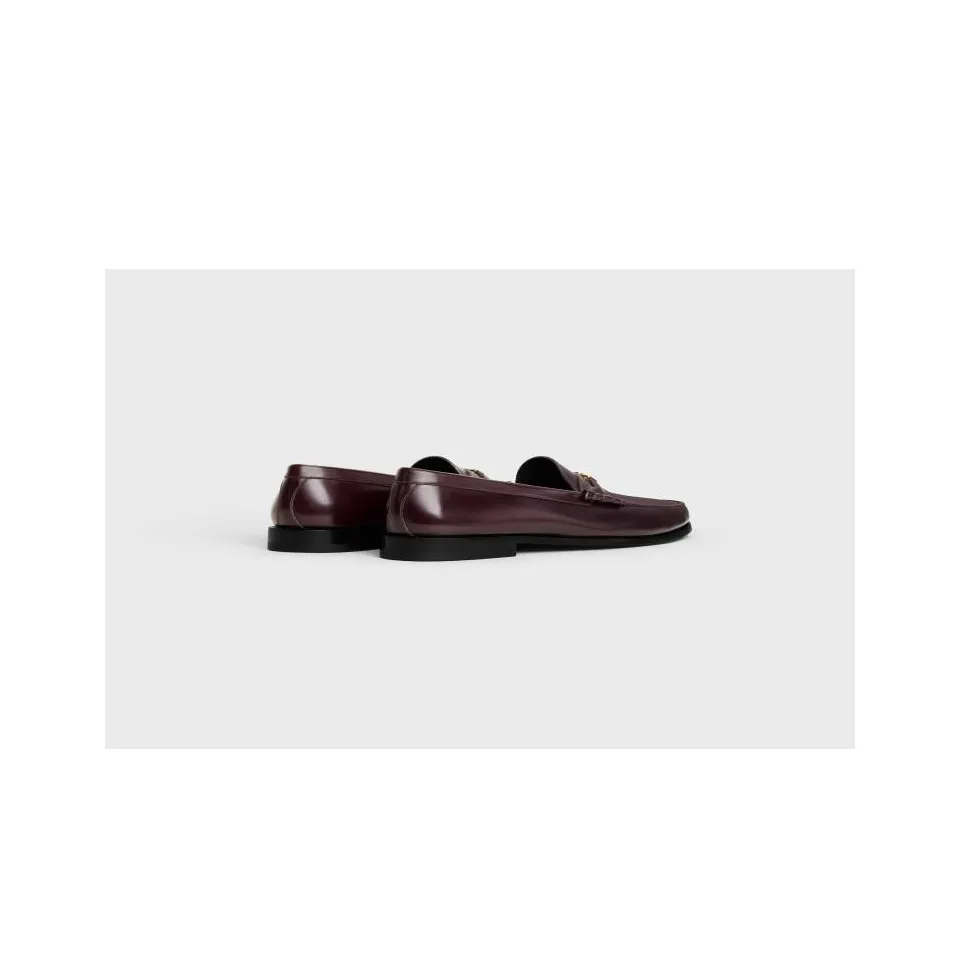 CELINE Triomphe Loafers 1.5cm Men's Umber