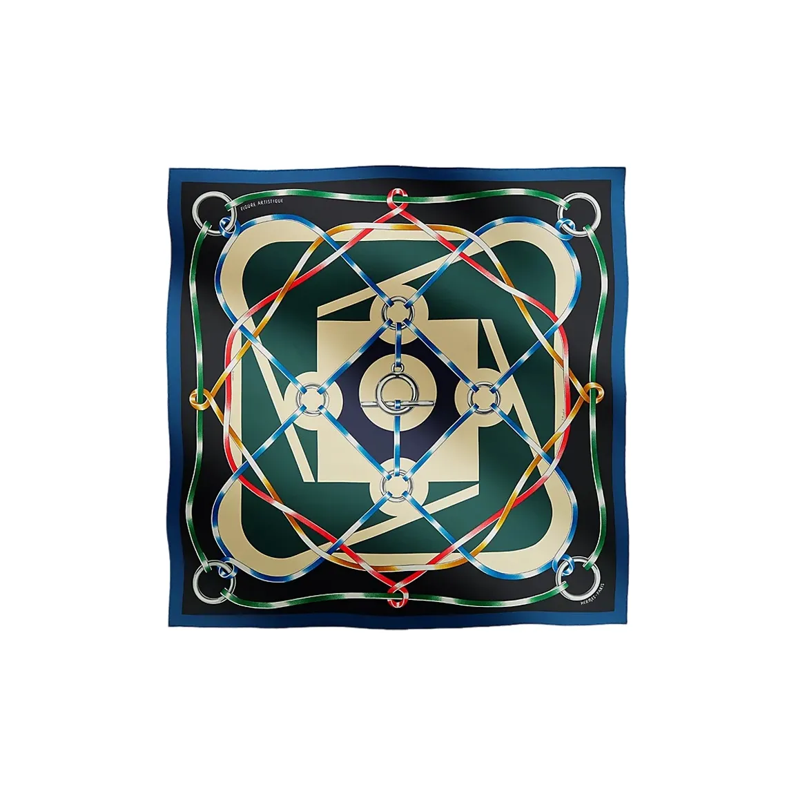 HERMES Carre Шелковые Шарфы Женские Многоцветные