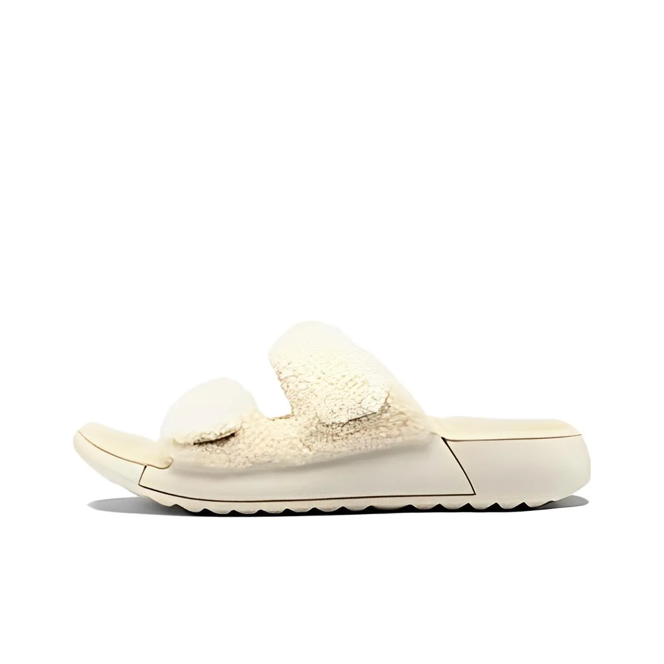 Ecco Slide Slippers 3cm Women's Nude