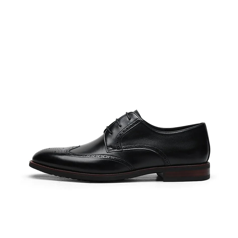 GOLDLION Dress Shoes Men's Black