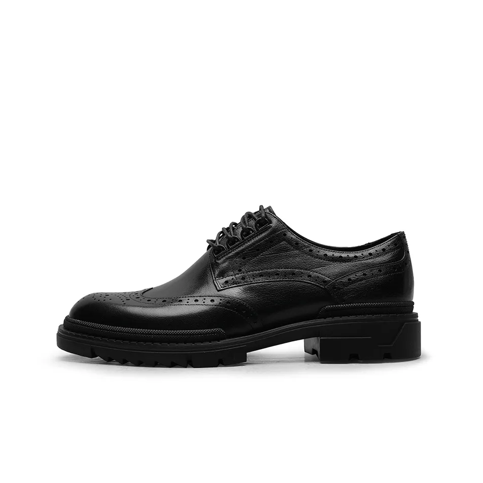 GOLDLION Casual Dress Shoes Men's Black