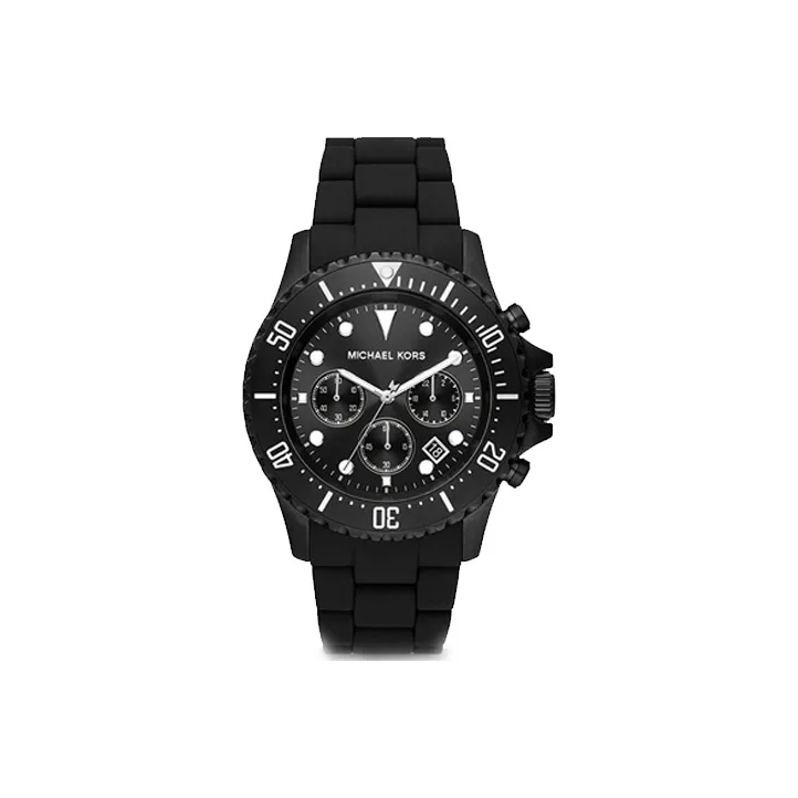 MICHAEL KORS Кварцевый механизм Мужские часы 45 мм Черный