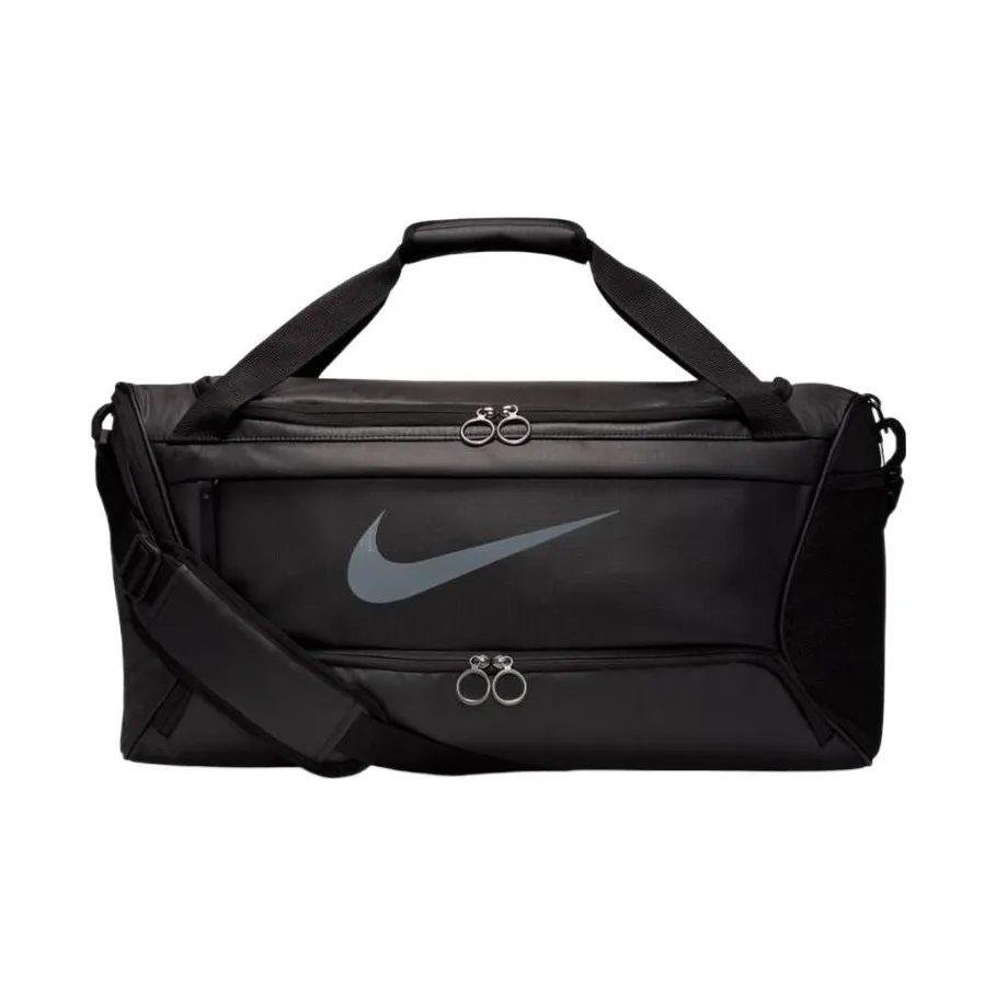 Nike Polyester Handbag, Shoulder Bag, Crossbody Bag, Travel Bag Medium Size Unisex Black