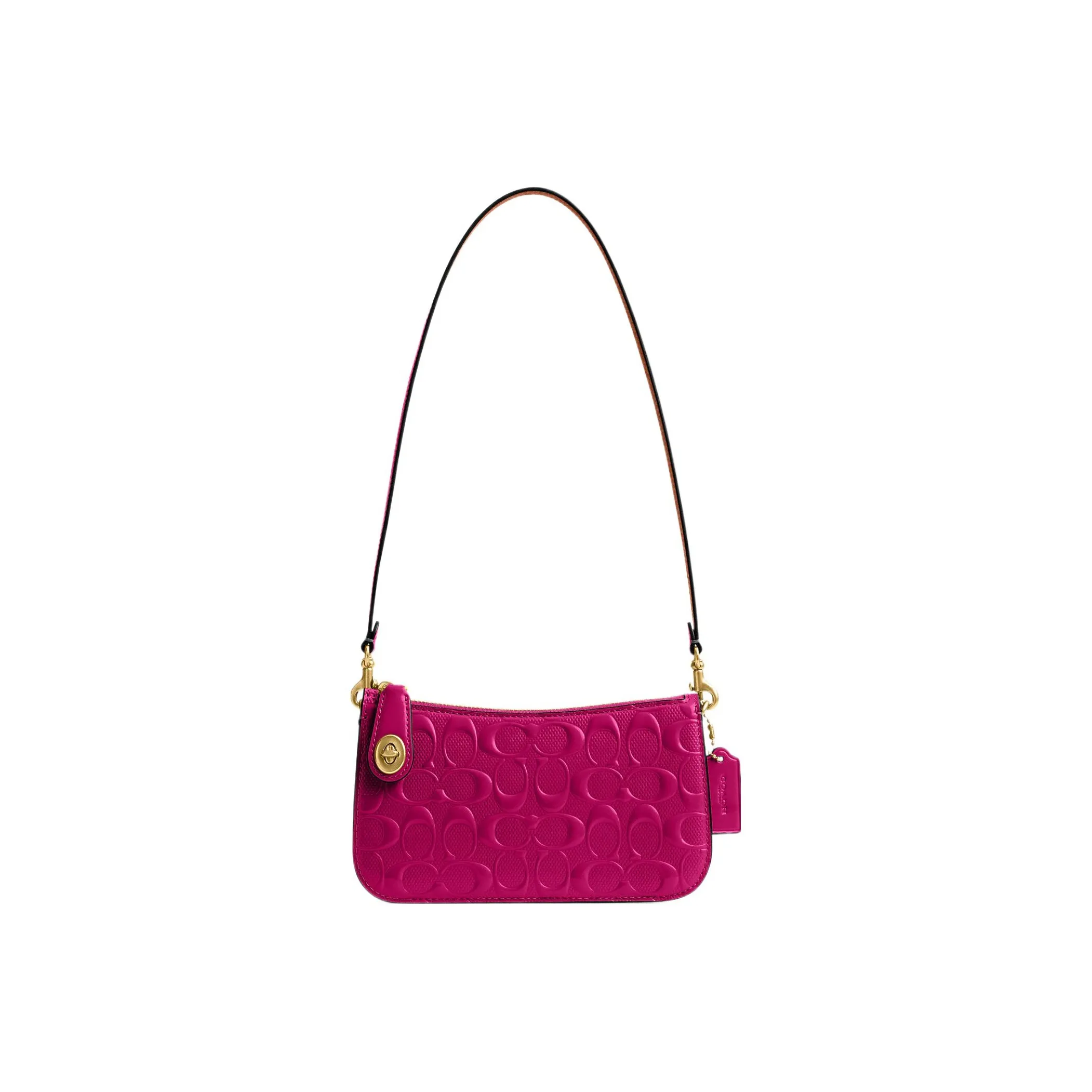 COACH Penn Cow Leather Shoulder Bag, Handbag, Shoulder Bag Women's